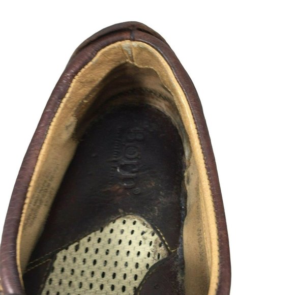 BORN Loafers Womens 8.5 Brown Leather Slip On Round Toe Shoes Casual EU 40 - Picture 4 of 12